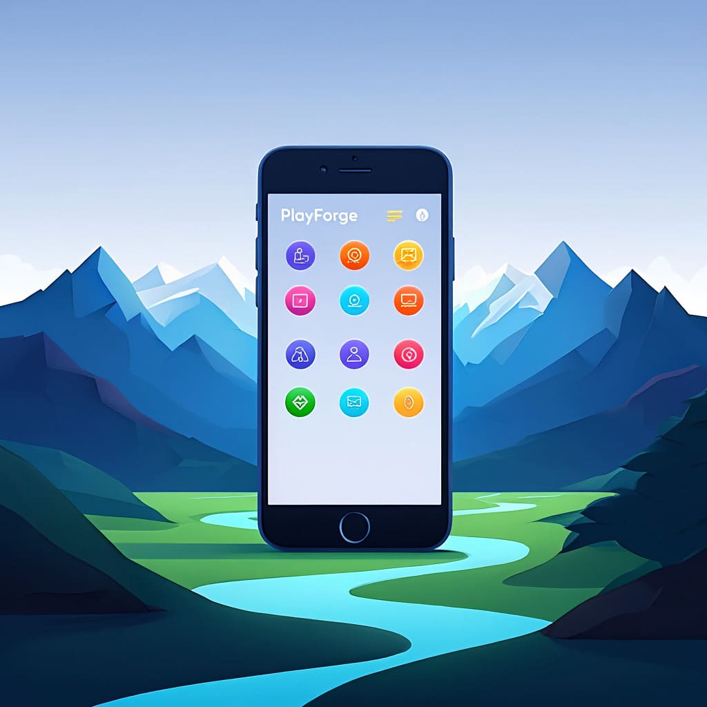 Mobile app preview